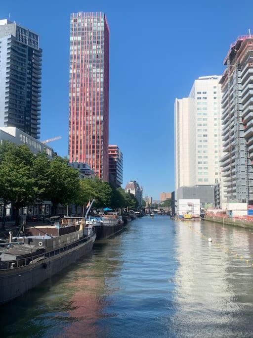 Stunning View Apt Free Parking Apartment Rotterdam Luaran gambar