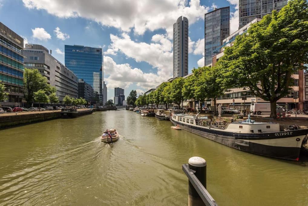 Stunning View Apt Free Parking Apartment Rotterdam Luaran gambar