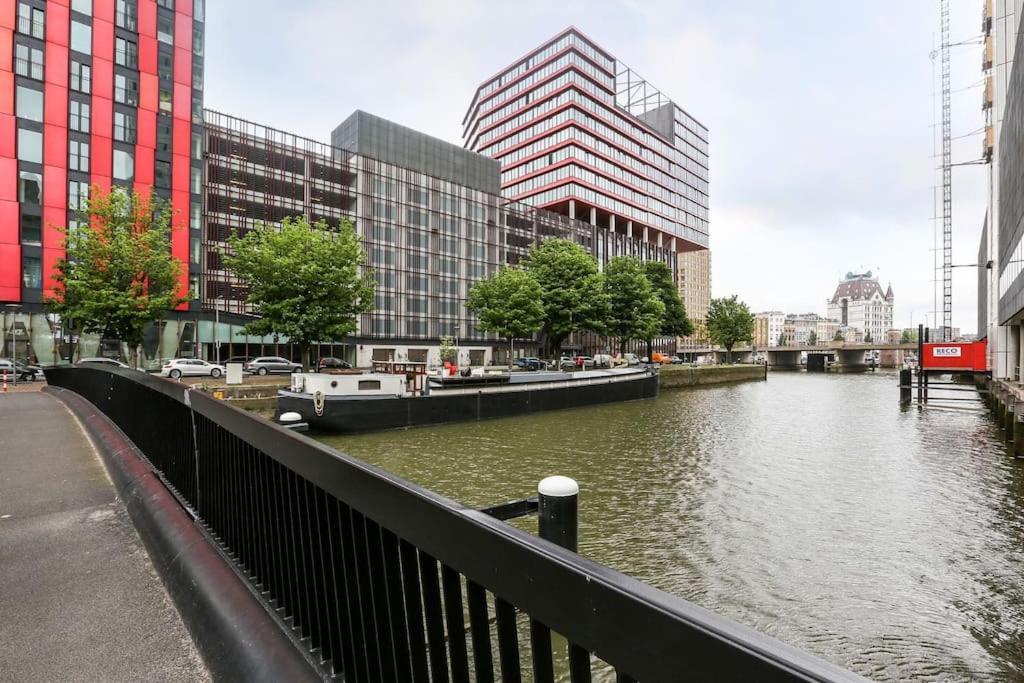 Stunning View Apt Free Parking Apartment Rotterdam Luaran gambar